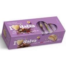 Натуральная халва с лесными орехами батончики Баракэ Halva Barake with pistachios bars 10*20г